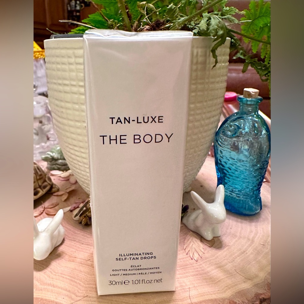New Tan Luxe Supersize The Body Self-Tan Drops Sealed 1 oz